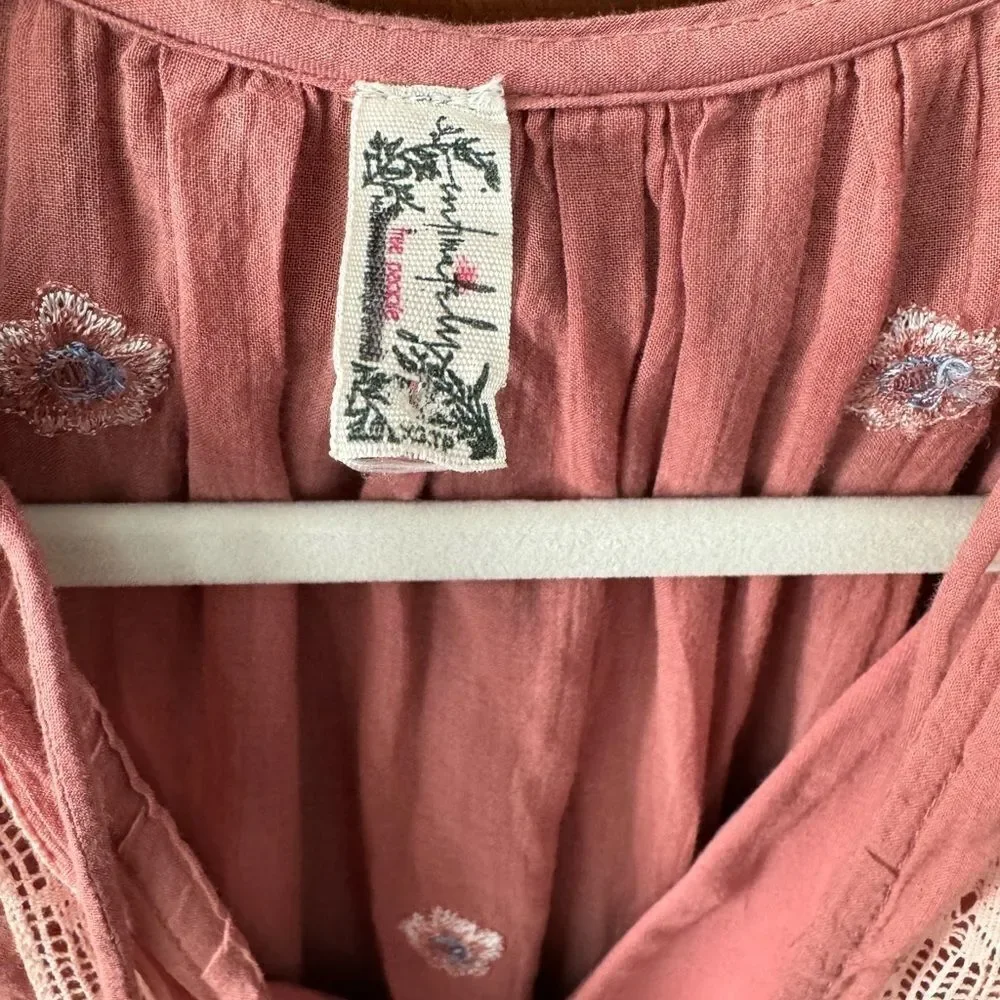 Free People Chasin' Spring Maxi Bodysuit Intimately